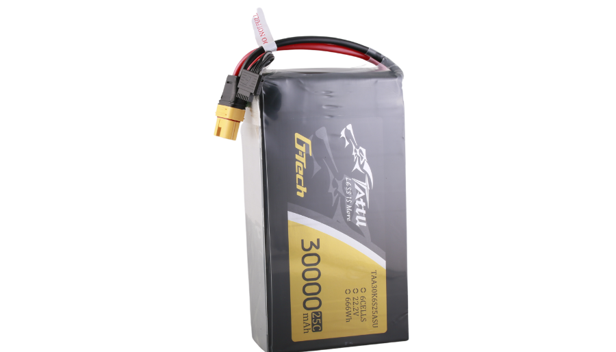 Tattu G-Tech 6S 30000mAh 22.2V 25C 无人机电池 UAV Battery 