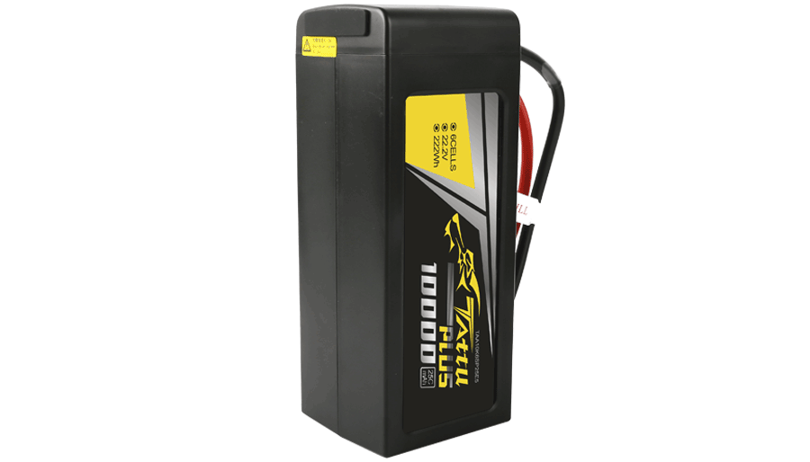 Tattu Plus 6S 10000mAh 22.2V 25C 无人机电池 UAV Battery